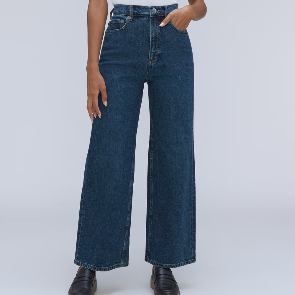 Everlane Way-High Sailor Jean EUC